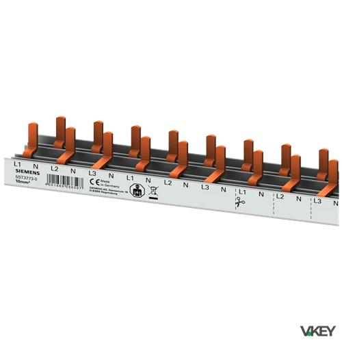 Sbarre 10 MM2 3P+N X 5SV1 5SV6 1000 MM | Siemens