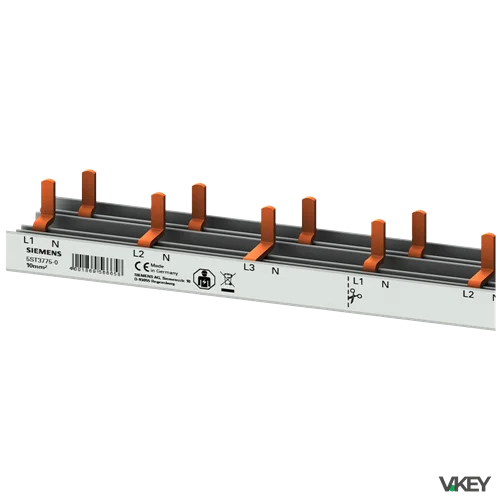Sbarre 10 MM2 3P+N 5SM6 + 5SV1 1000 MM | Siemens