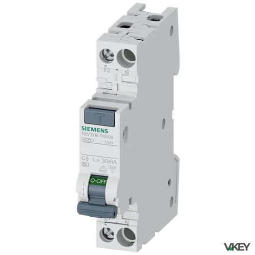 MTD 1P+N 1UM 6KA Tipo A 30MA C6 | Siemens