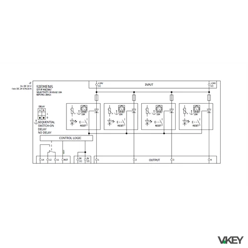 Sitop PSE200U Selectivity Module 10A | Siemens