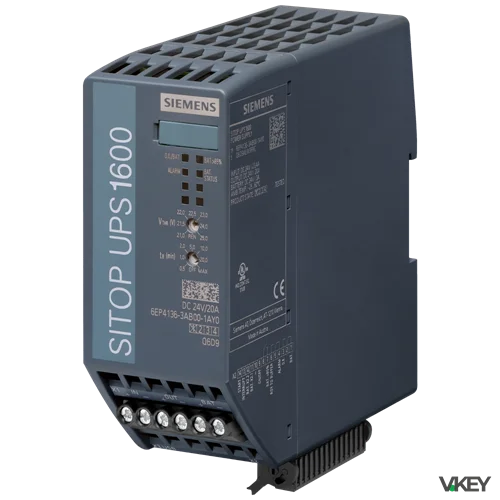 Sitop UPS1600 24 V DC 20 A, USB | Siemens