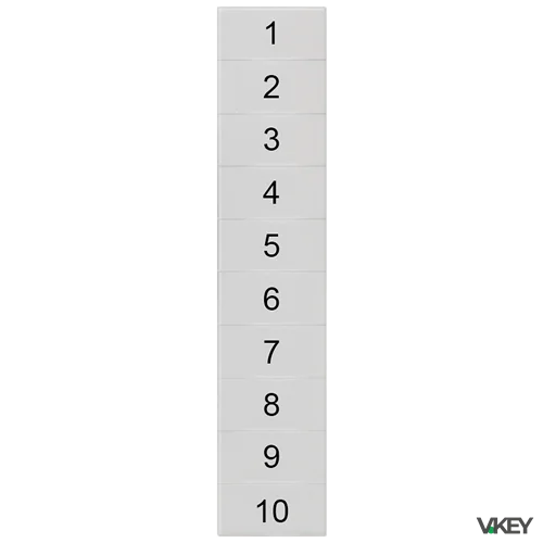 Targhetta Front. 5,2MM Vert. 1 10 | Siemens