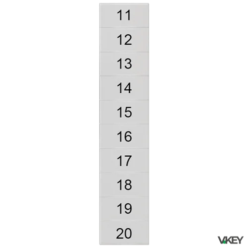 Targhetta Front. 5,2MM Vert. 11 20 | Siemens